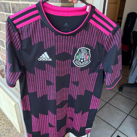Adidas Mexico BOY Jersey Playera De Mexico 2021 Youth Size L - Picture 1 of 10